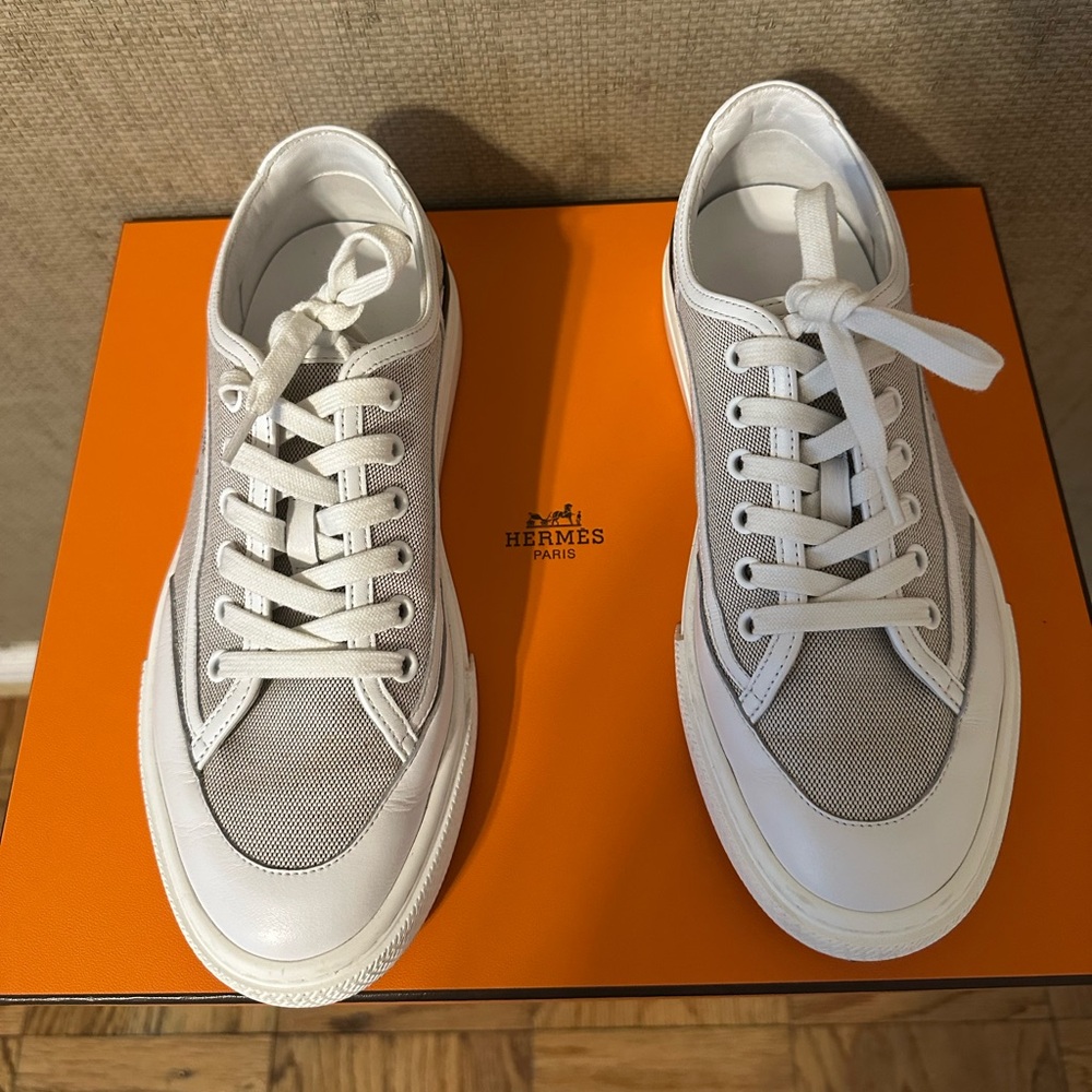 Hermes Get sneaker - Sz 38.5